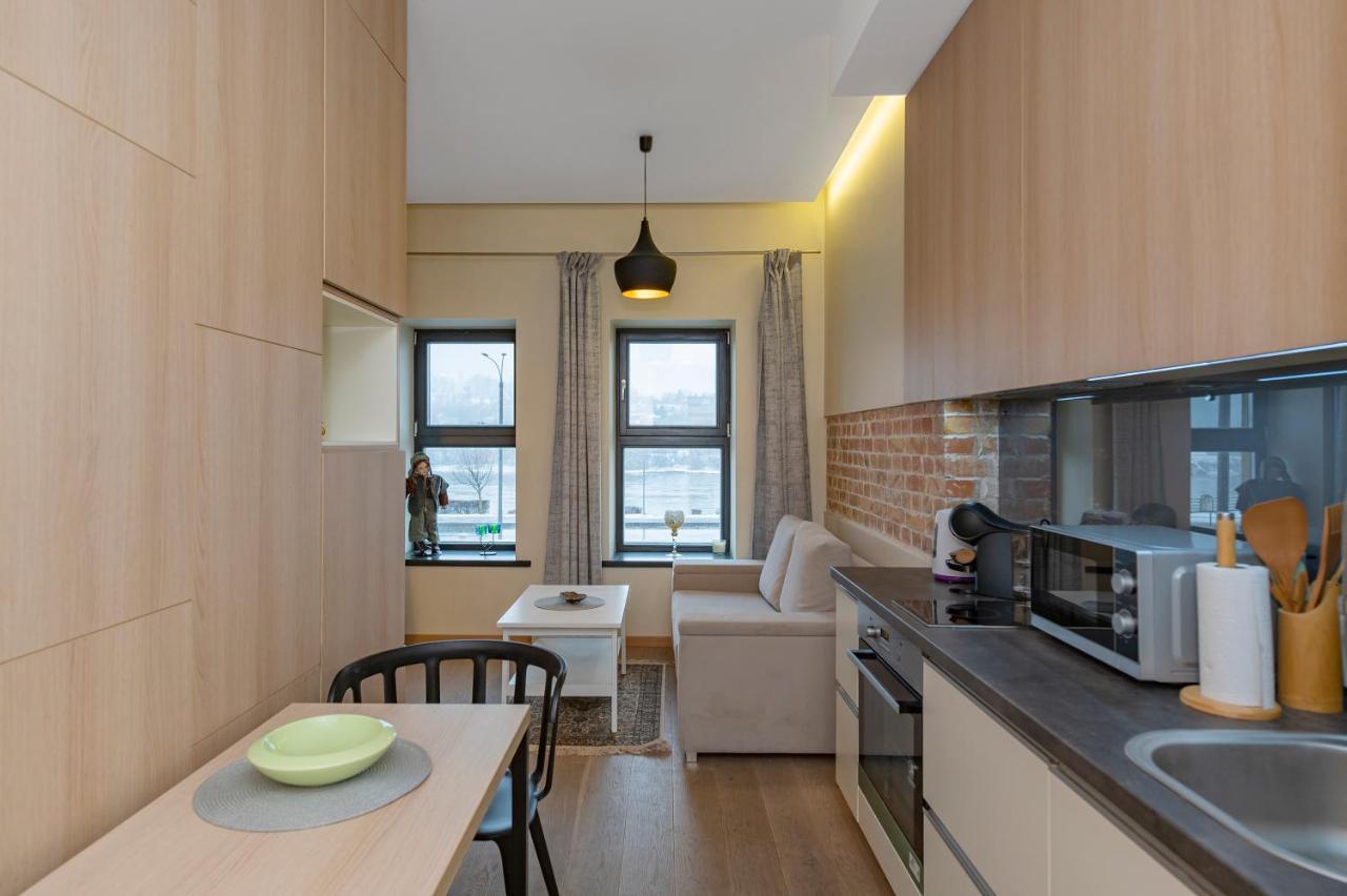 Deluxe River View Apartment By Polo Apartment Каунас Екстер'єр фото
