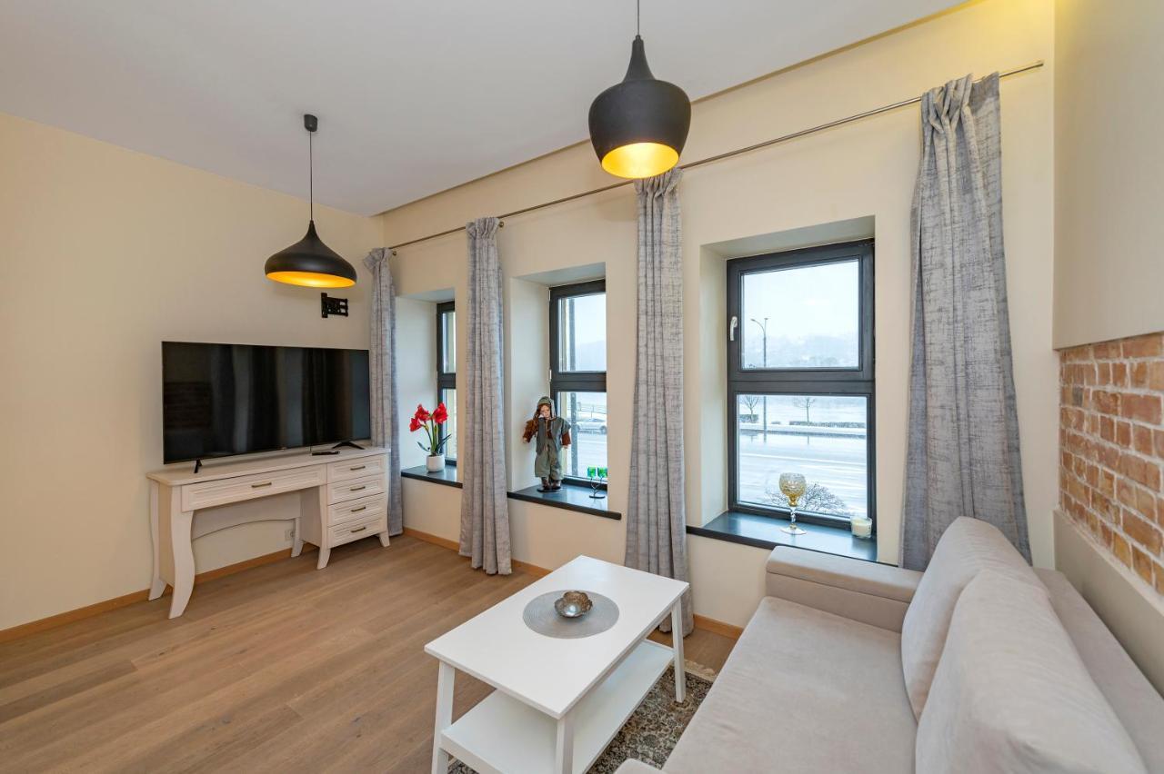 Deluxe River View Apartment By Polo Apartment Каунас Екстер'єр фото